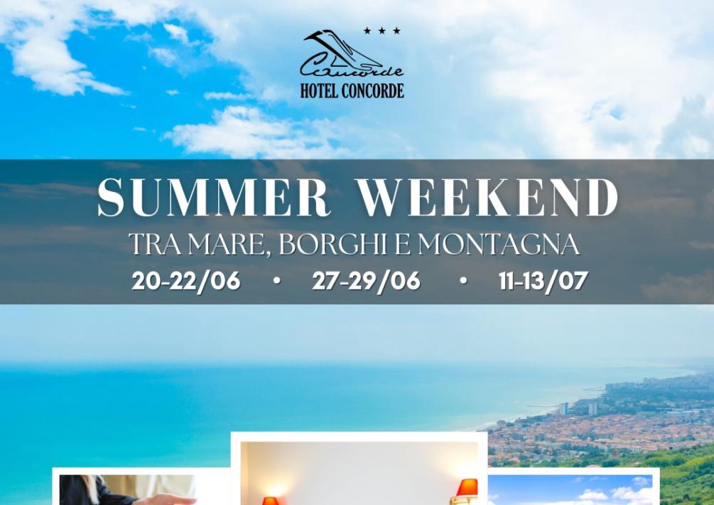 Offerta weekend estivo: mare, borghi e montagna a 55€ in mezza pensione.